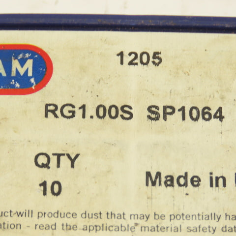 Stellram RG1.00S Carbide Insert SP1064 Lot Of 11