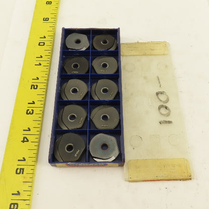 Stellram RG1.00S Carbide Insert SP1064 Lot Of 11