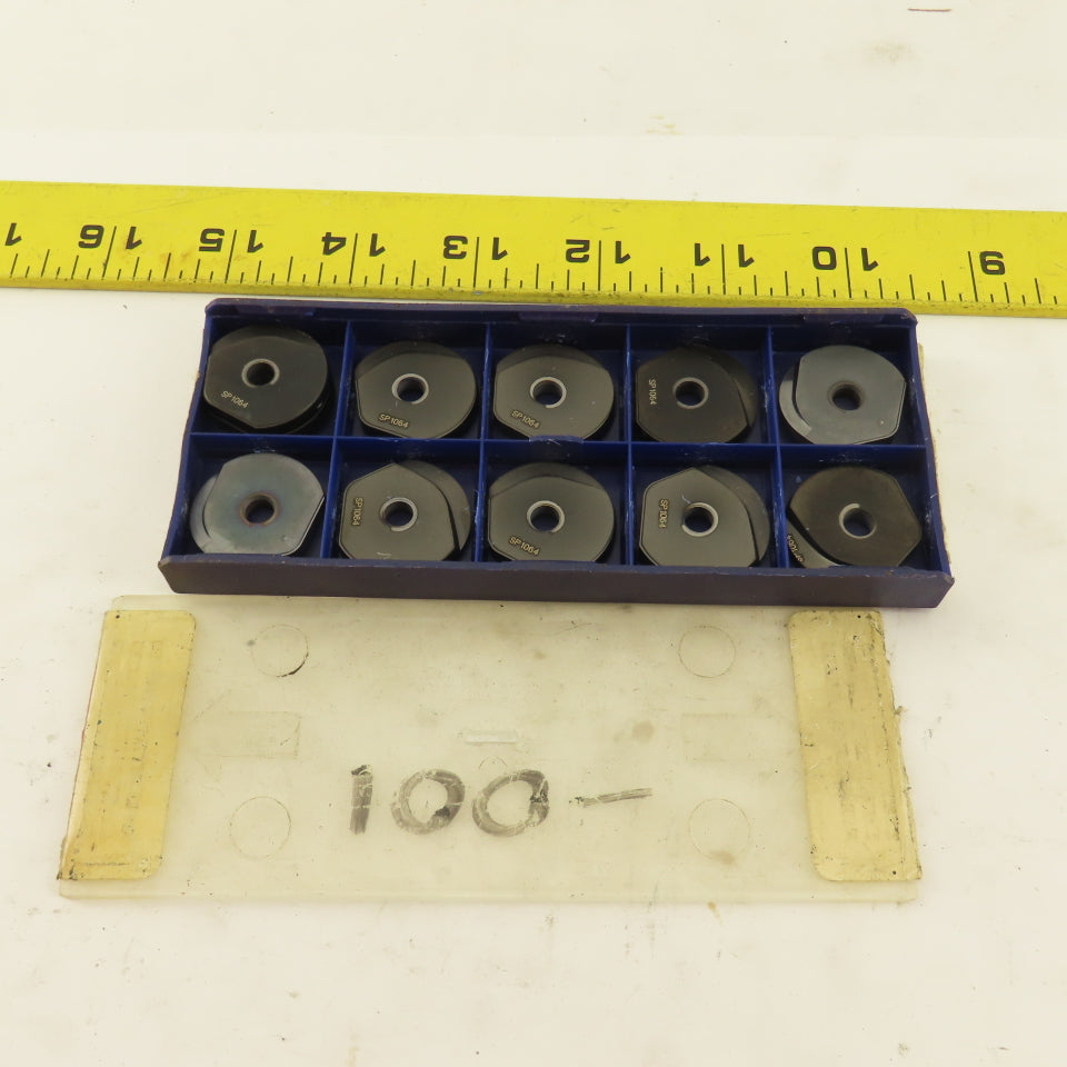 Stellram RG1.00S Carbide Insert SP1064 Lot Of 11