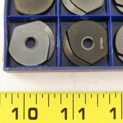 Stellram RG1.00S Carbide Insert SP1064 Lot Of 11