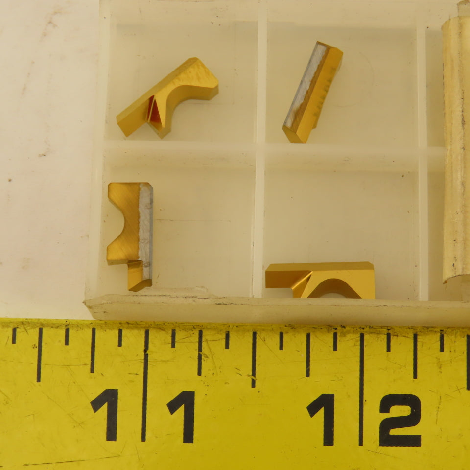 Manchester 510101 Carbide Parting Grooving Insert Lot Of 4