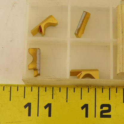 Manchester 510101 Carbide Parting Grooving Insert Lot Of 4