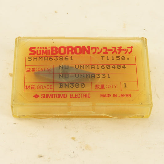 Sumitomo NU-VNMA160404 Sumiboron Indexing Rhombic Insert BN300