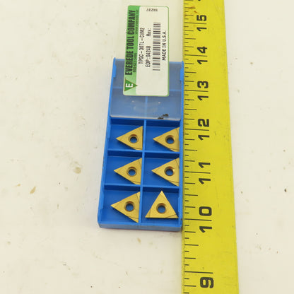 Everede Tool TPGC-307L-CVM2 Carbide Indexing Insert Lot Of 6