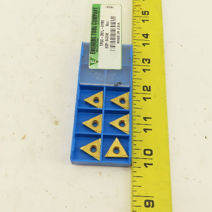 Everede Tool TPGC-307L-CVM2 Carbide Indexing Insert Lot Of 6