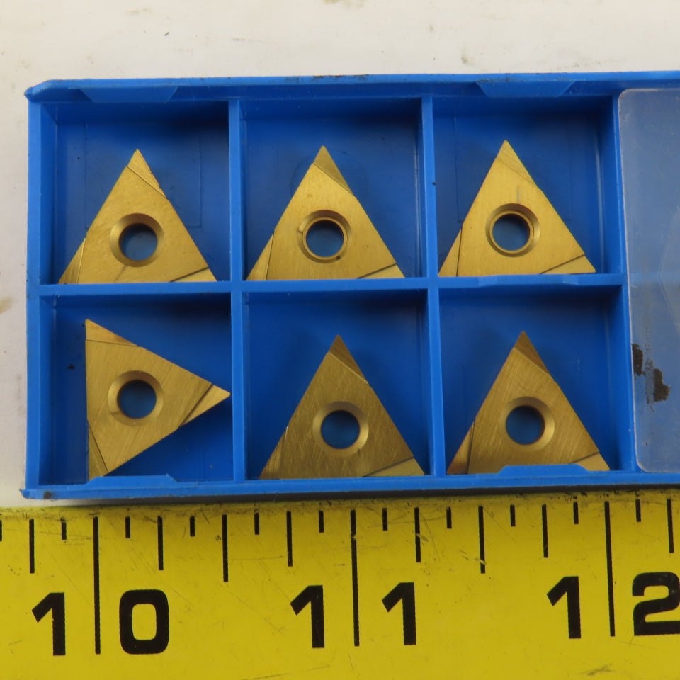 Everede Tool TPGC-307L-CVM2 Carbide Indexing Insert Lot Of 6
