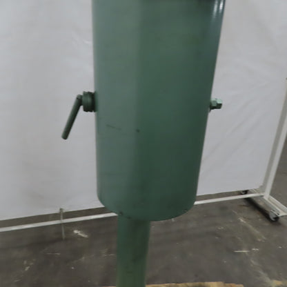 Aercology  8" Dia x 96" Pedestal Fume & Dust Extraction Arm W/Hood & Butterfly