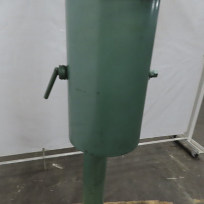 Aercology  8" Dia x 96" Pedestal Fume & Dust Extraction Arm W/Hood & Butterfly