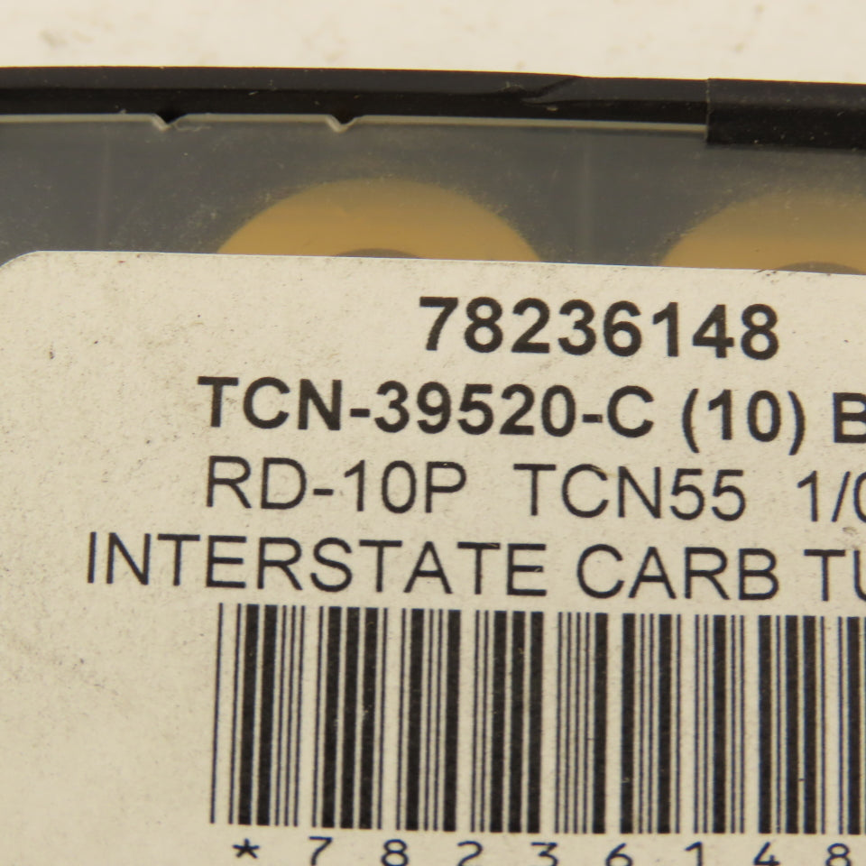 Interstate TCN-39520-C 5/8" Carbide TiN Coated Ball Nose Cutter Insert Lot Of 7