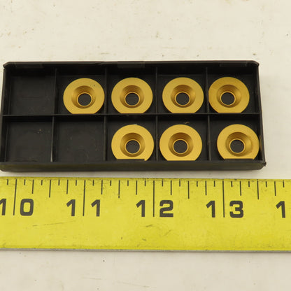 Interstate TCN-39520-C 5/8" Carbide TiN Coated Ball Nose Cutter Insert Lot Of 7