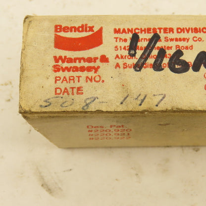 Bendix Manchester 508-147-C5 Carbide Grooving Insert Lot Of 9