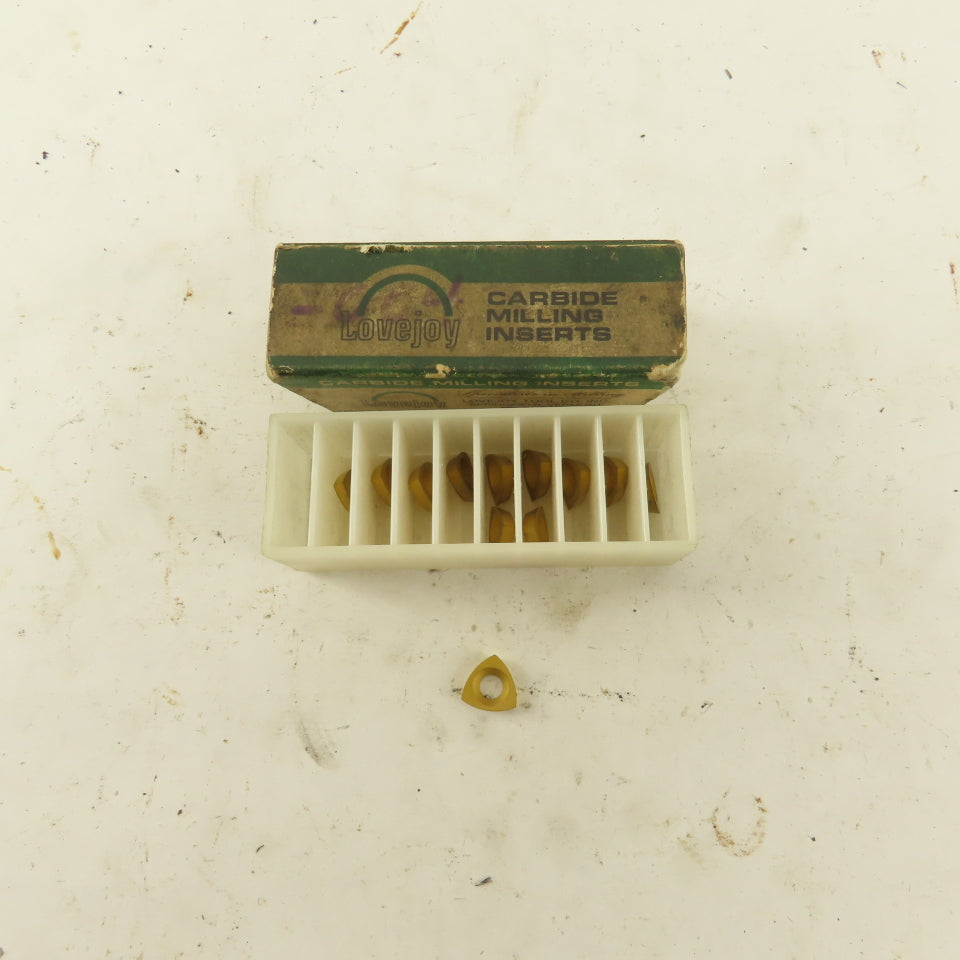 Lovejoy CTDCB 2.5312B GR LT 50 Carbide Indexing Insert Lot Of 12
