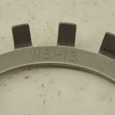 Whittet-Higgins WS-13 Stainless Steel Bearing Lock Washer 2.588" ID Lot Of 2
