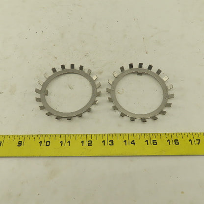 Whittet-Higgins WS-13 Stainless Steel Bearing Lock Washer 2.588" ID Lot Of 2