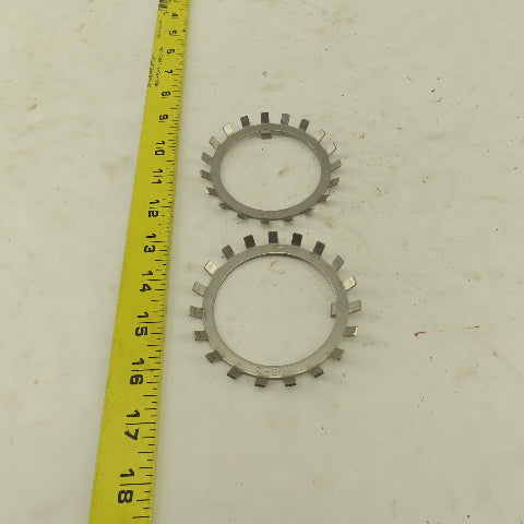 Whittet-Higgins WS-13 Stainless Steel Bearing Lock Washer 2.588" ID Lot Of 2