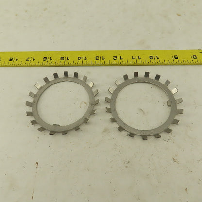 Whittet-Higgins WS-13 Stainless Steel Bearing Lock Washer 2.588" ID Lot Of 2