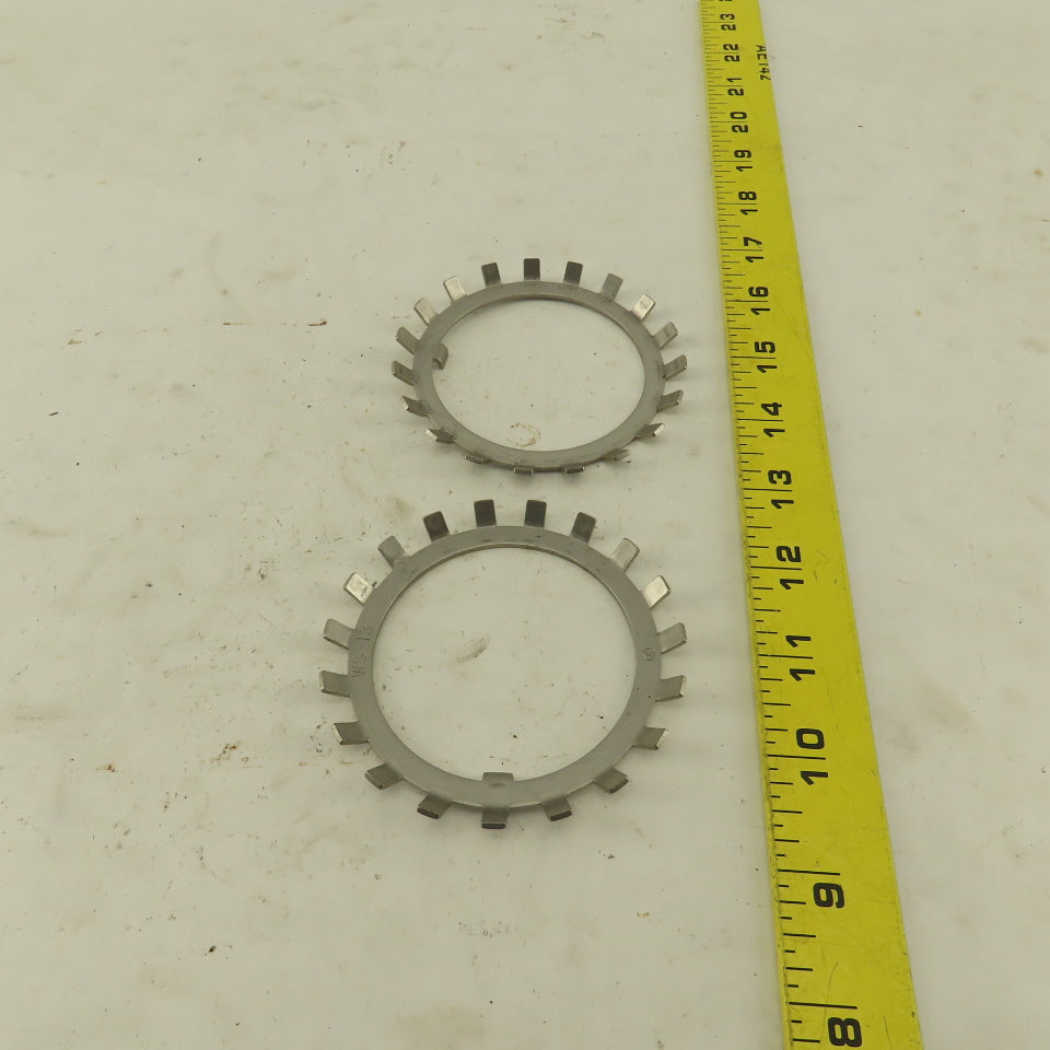 Whittet-Higgins WS-13 Stainless Steel Bearing Lock Washer 2.588" ID Lot Of 2