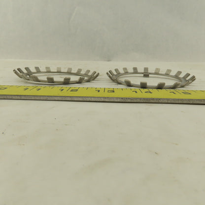 Whittet-Higgins WS-13 Stainless Steel Bearing Lock Washer 2.588" ID Lot Of 2