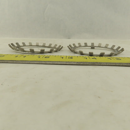 Whittet-Higgins WS-13 Stainless Steel Bearing Lock Washer 2.588" ID Lot Of 2