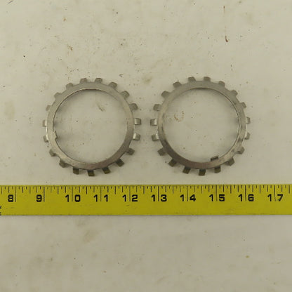 Whittet-Higgins WS-13 Stainless Steel Bearing Lock Washer 2.588" ID Lot Of 2