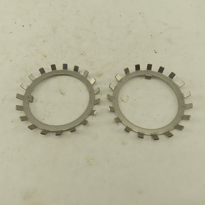 Whittet-Higgins WS-13 Stainless Steel Bearing Lock Washer 2.588" ID Lot Of 2
