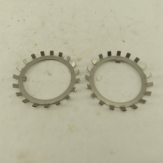 Whittet-Higgins WS-13 Stainless Steel Bearing Lock Washer 2.588" ID Lot Of 2
