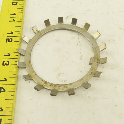 Whittet-Higgins WS-12 Stainless Steel Bearing Lock Washer 2.400" ID Lot Of 3