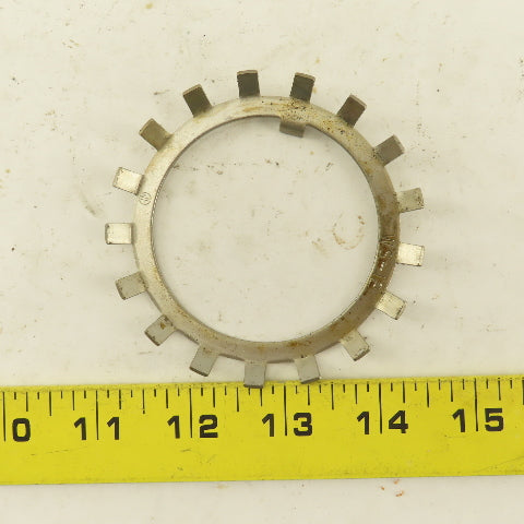 Whittet-Higgins WS-12 Stainless Steel Bearing Lock Washer 2.400" ID Lot Of 3
