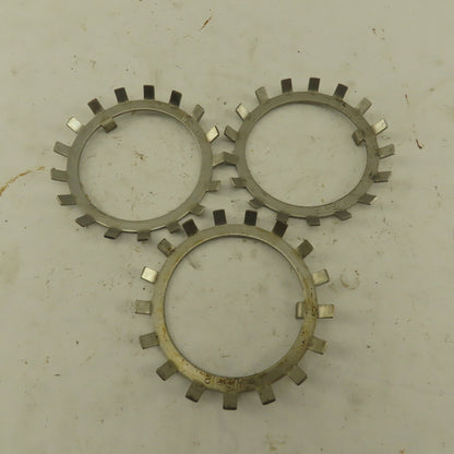 Whittet-Higgins WS-12 Stainless Steel Bearing Lock Washer 2.400" ID Lot Of 3