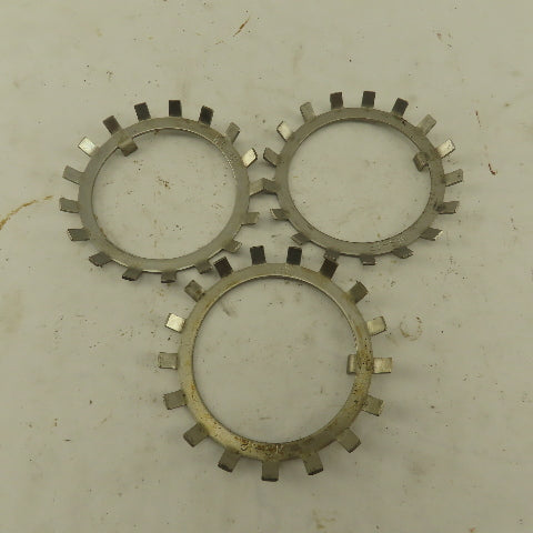 Whittet-Higgins WS-12 Stainless Steel Bearing Lock Washer 2.400" ID Lot Of 3