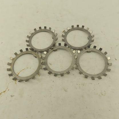 Whittet-Higgins WS-11 Stainless Steel Bearing Lock Washer 2.182 ID Lot Of 5