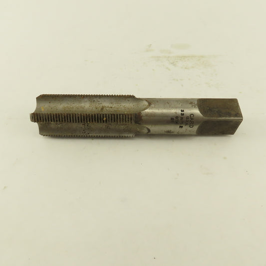 Card 32mm x 3 Metric Bottom Tap Right Hand Thread Straight 4 Flute HHS USA
