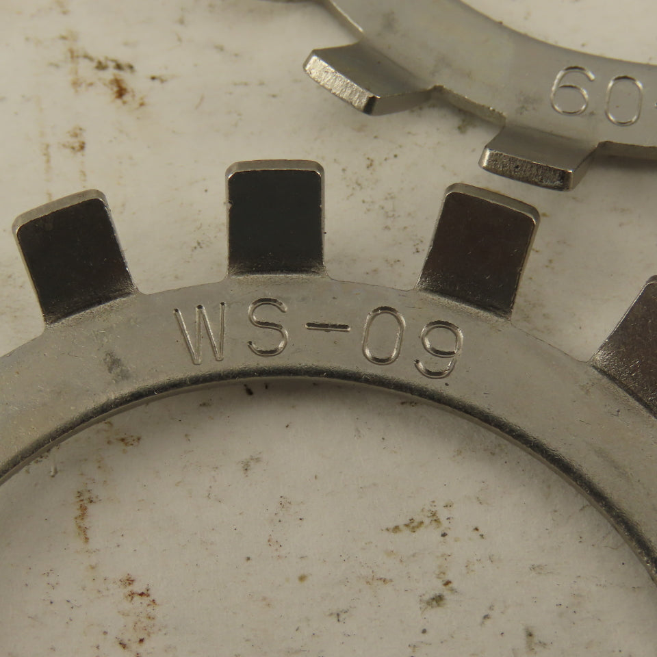 Whittet-Higgins WS-09 Stainless Steel Bearing Lock Washer 1.792 ID Lot Of 5