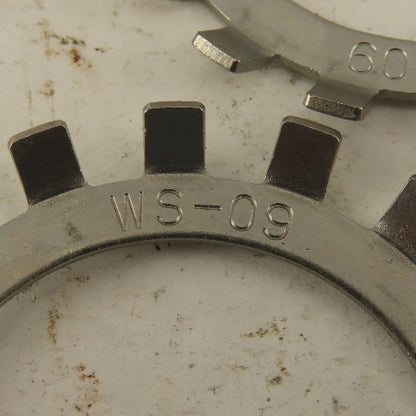 Whittet-Higgins WS-09 Stainless Steel Bearing Lock Washer 1.792 ID Lot Of 5