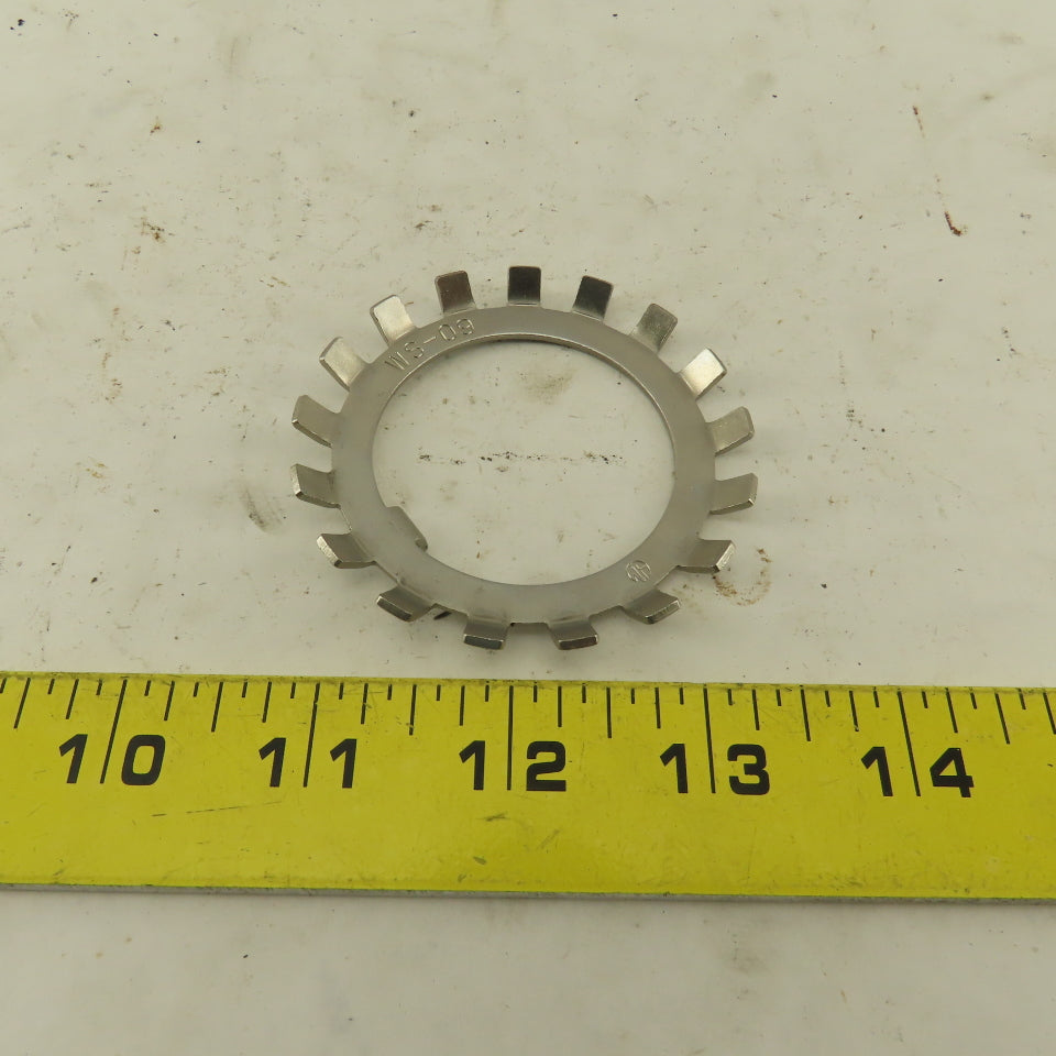 Whittet-Higgins WS-09 Stainless Steel Bearing Lock Washer 1.792 ID Lot Of 5