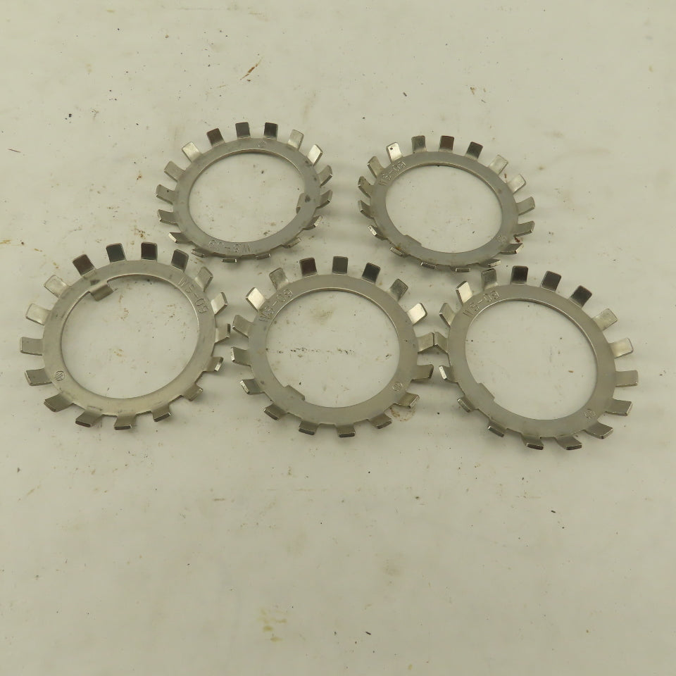 Whittet-Higgins WS-09 Stainless Steel Bearing Lock Washer 1.792 ID Lot Of 5