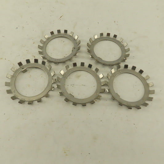 Whittet-Higgins WS-09 Stainless Steel Bearing Lock Washer 1.792 ID Lot Of 5