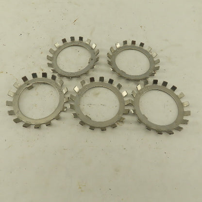 Whittet-Higgins WS-09 Stainless Steel Bearing Lock Washer 1.792 ID Lot Of 5