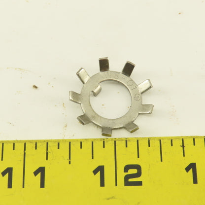Whittet-Higgins WS-01 Stainless Steel Bearing Lock Washer 0.484 ID Lot Of 4