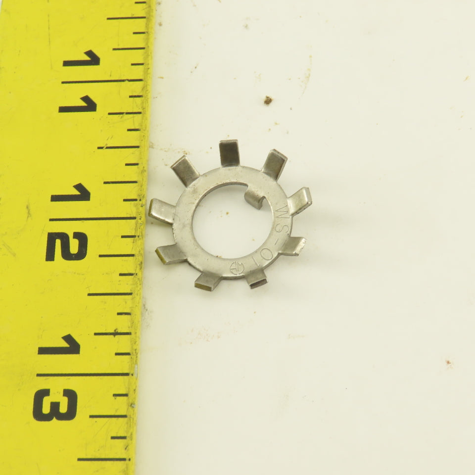 Whittet-Higgins WS-01 Stainless Steel Bearing Lock Washer 0.484 ID Lot Of 4