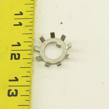 Whittet-Higgins WS-01 Stainless Steel Bearing Lock Washer 0.484 ID Lot Of 4
