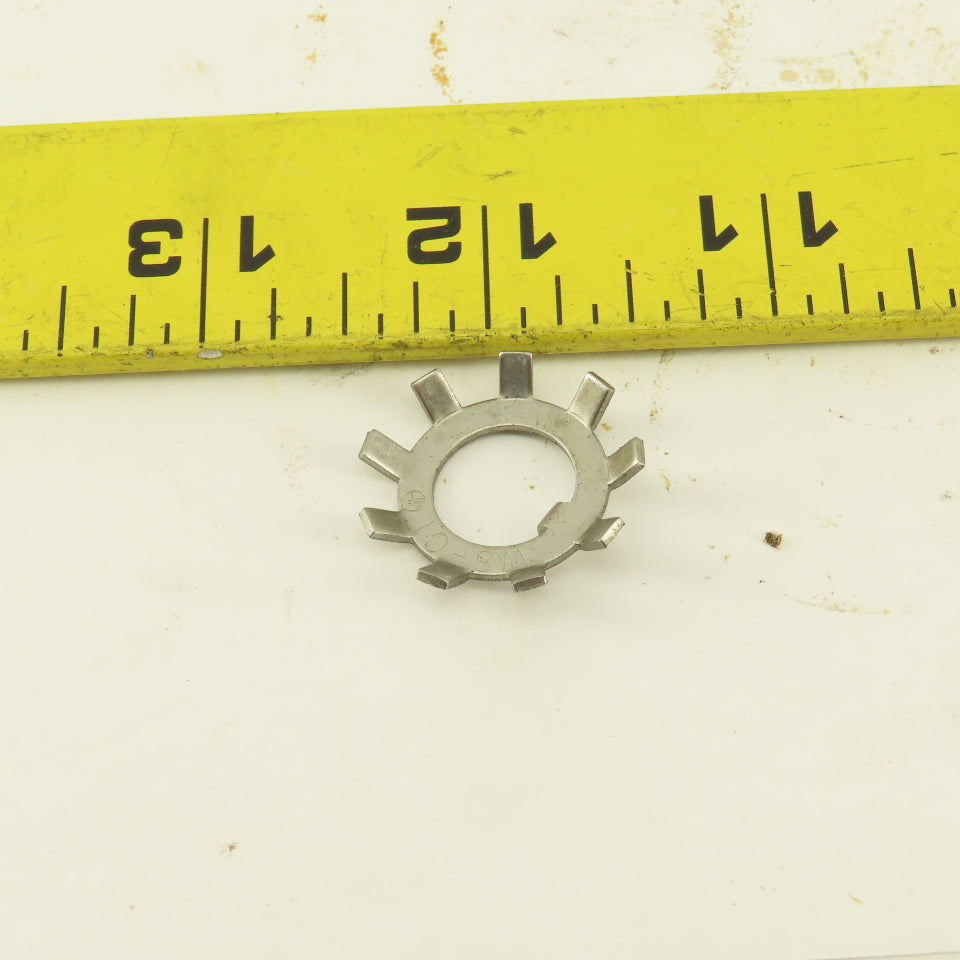 Whittet-Higgins WS-01 Stainless Steel Bearing Lock Washer 0.484 ID Lot Of 4
