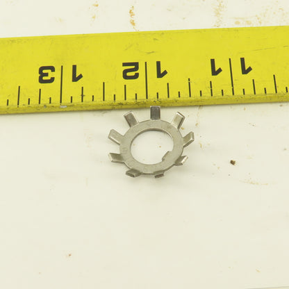 Whittet-Higgins WS-01 Stainless Steel Bearing Lock Washer 0.484 ID Lot Of 4