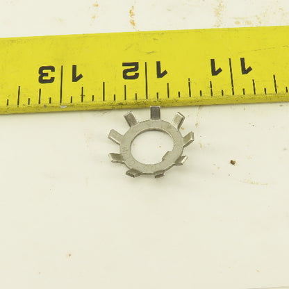 Whittet-Higgins WS-01 Stainless Steel Bearing Lock Washer 0.484 ID Lot Of 4