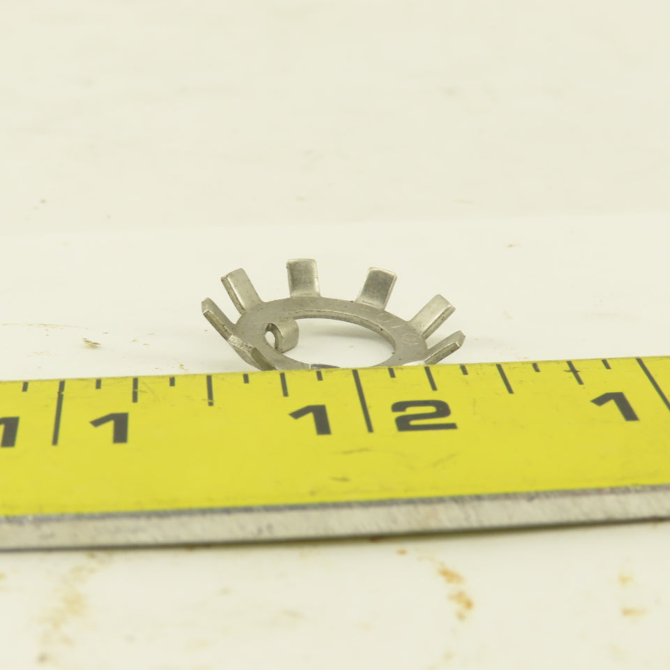 Whittet-Higgins WS-01 Stainless Steel Bearing Lock Washer 0.484 ID Lot Of 4