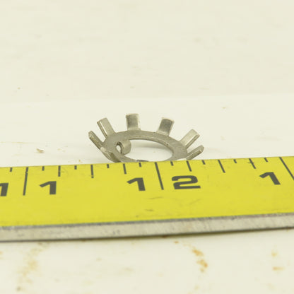 Whittet-Higgins WS-01 Stainless Steel Bearing Lock Washer 0.484 ID Lot Of 4