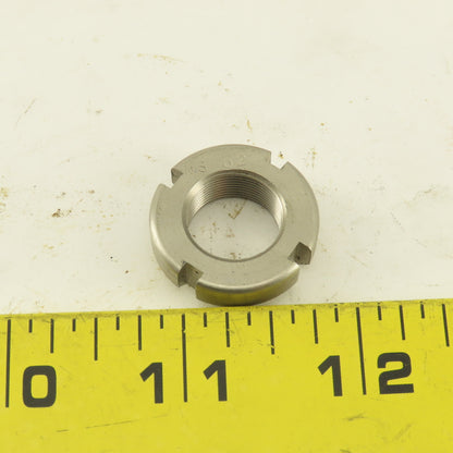 Whittet-Higgins NS-02 Stainless Steel Bearing Retaining Nut .586-32 Thread Lot/3