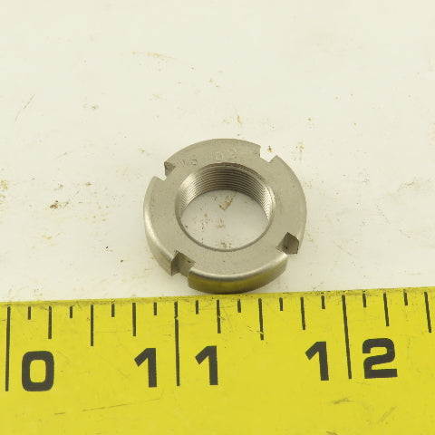 Whittet-Higgins NS-02 Stainless Steel Bearing Retaining Nut .586-32 Thread Lot/3