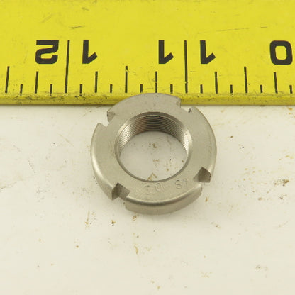 Whittet-Higgins NS-02 Stainless Steel Bearing Retaining Nut .586-32 Thread Lot/3