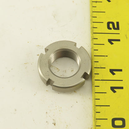 Whittet-Higgins NS-02 Stainless Steel Bearing Retaining Nut .586-32 Thread Lot/3